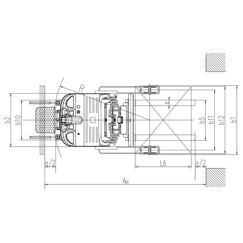 Stivues EVV12DS/EVV15DS me lartësi ngritjeje 2500–5500 mm