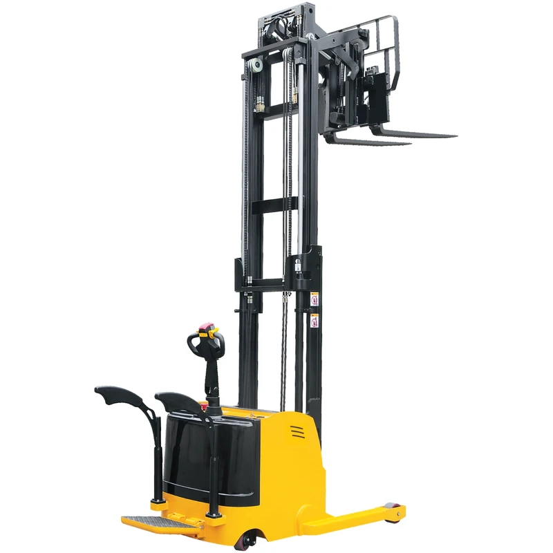 Pirun ngritës retraktil elektrik me platformë për operatorin, komandim me valvula magnetike (EVV15DDS/EVV20DDS-P), 1500–2000 kg, 2000–6000 mm