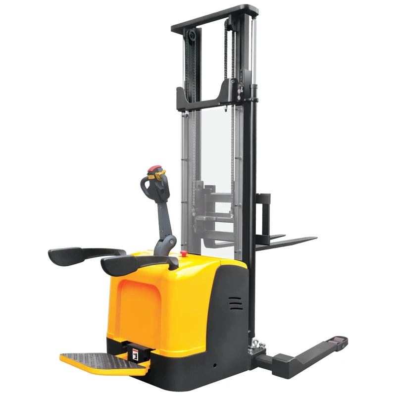 Stivues elektrik me platformë për operatorin dhe këmbë anësore (EVV10PV-P/EVV12PV-P/EVV15PV-P) 1000–1500 kg, 1600–5600 mm