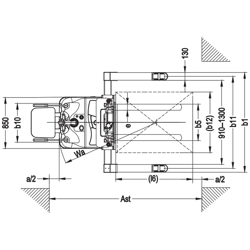 Stivues elektrik EVV10PV-P/EVV12PV-P/EVV15PV-P për magazina, pamja 5