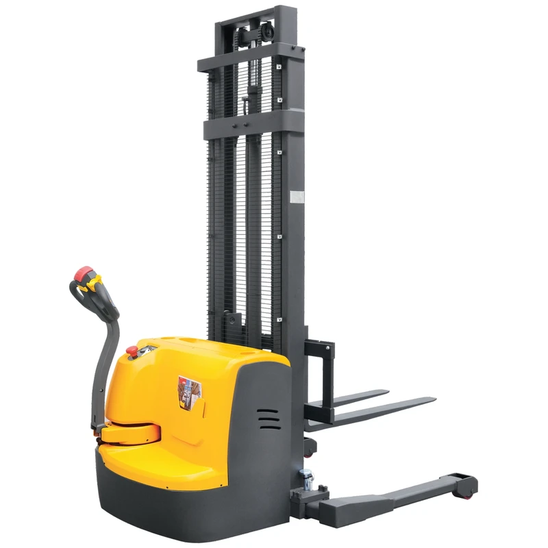 Stivues elektrik me këmbë anësore, me drejtim nga këmbësori (EVV10-PV/EVV12-PV/EVV15-PV), 1000–1500 kg, 1600–5600 mm