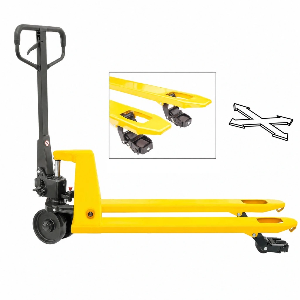 Transpaletë manuale me lëvizje në katër drejtime (RPV2500CS), 2500 kg