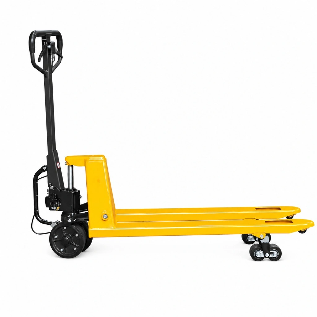 Transpaletë manuale me asistencë mekanike (RPVM2500) 2500 kg
