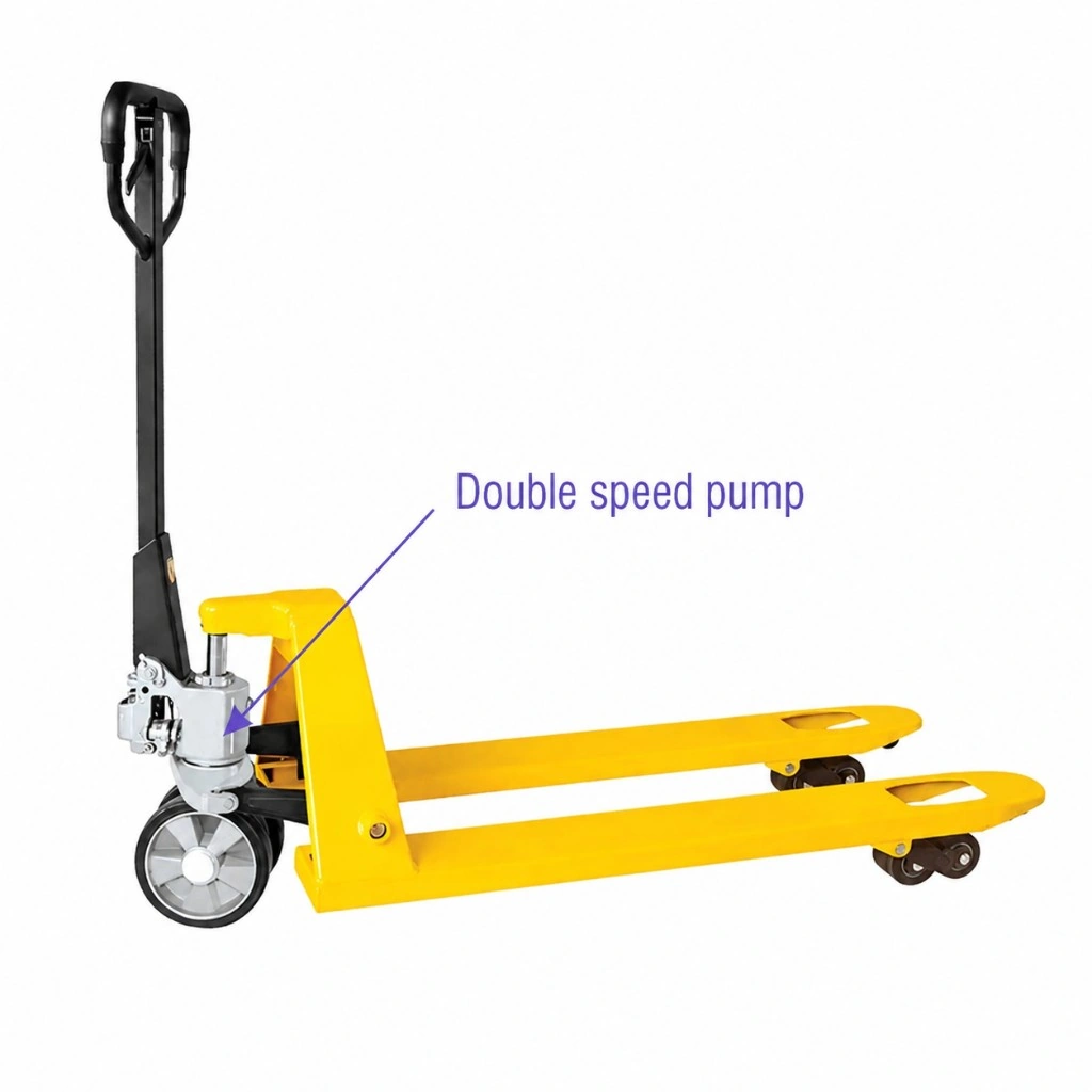 Transpaletë manuale me ngritje të shpejtë (RPV2500BP) 2500 kg
