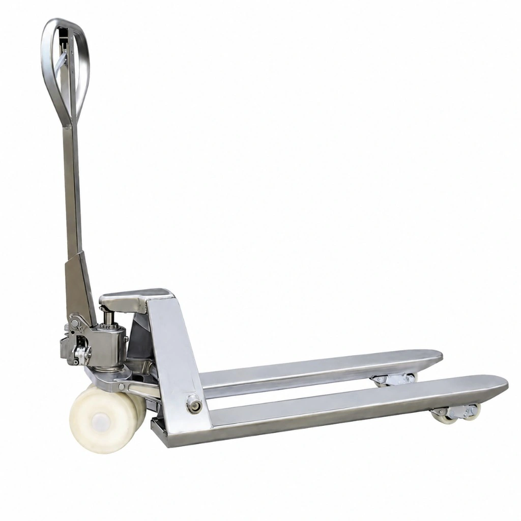 Transpaletë manuale prej çeliku inox (RPV2500NC) 2500 kg