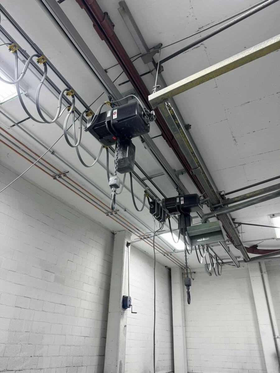 Parango elektrike me zinxhir GIS GP ATEX IP65, 100–6300 kg