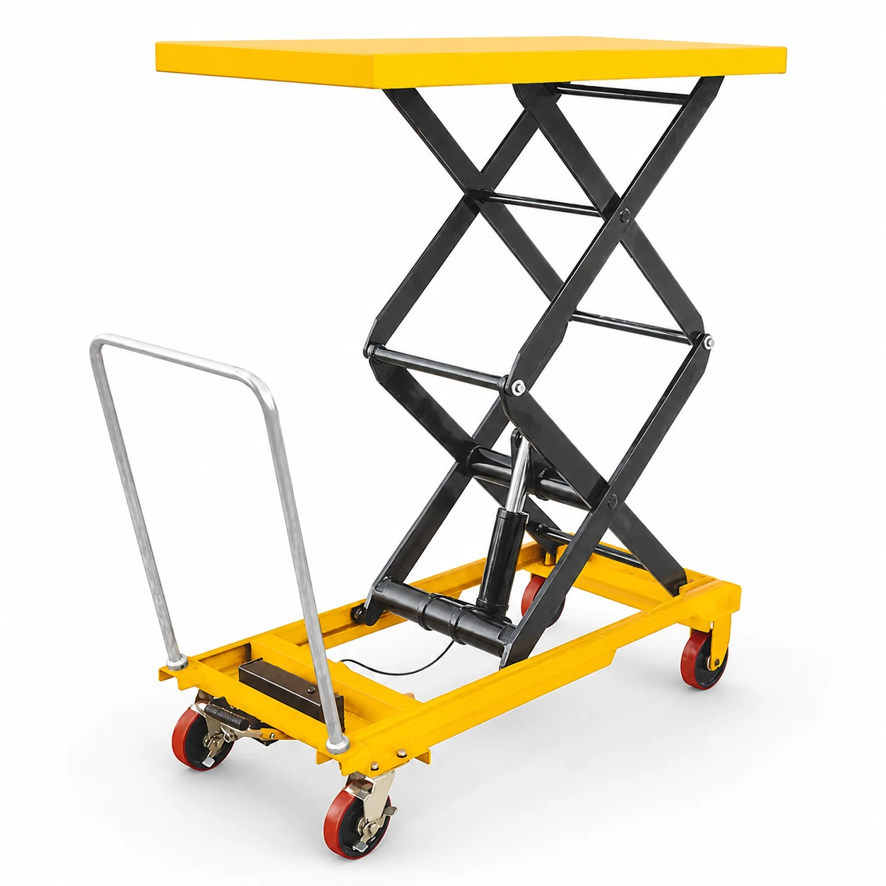 Tavolinë ngritëse e lëvizshme me gërshërë të dyfishtë (MPS680D), 680 kg, 1500 mm