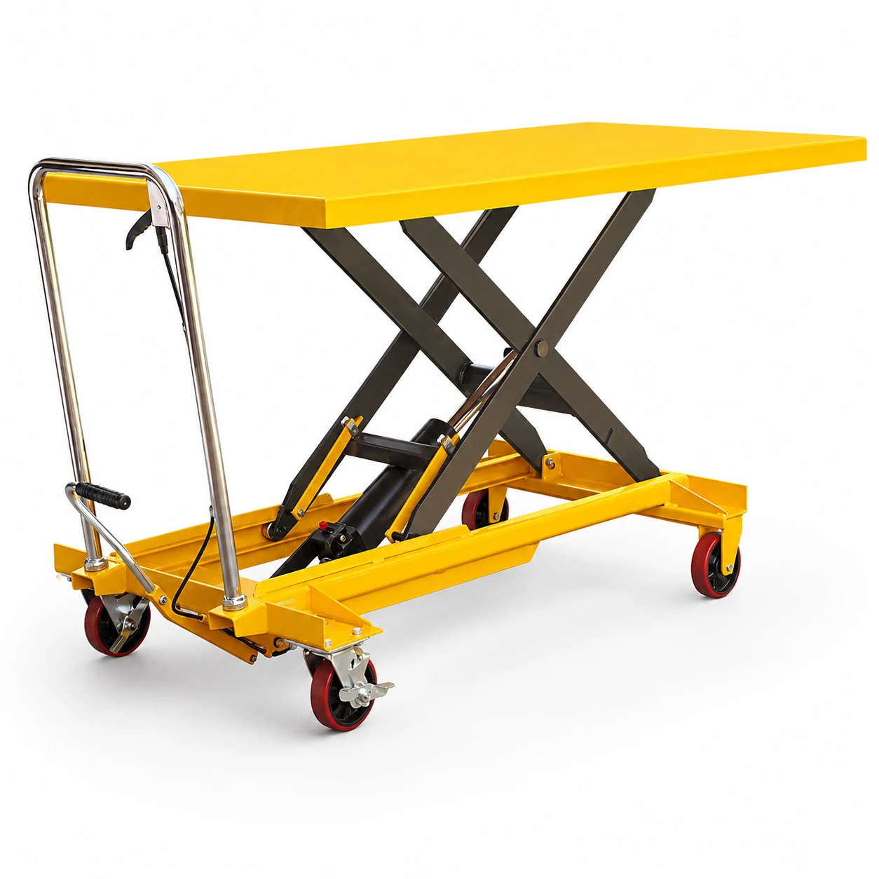 Tavolinë ngritëse e lëvizshme me gërshërë (MPS500T), 500 kg, 1600 × 800 mm