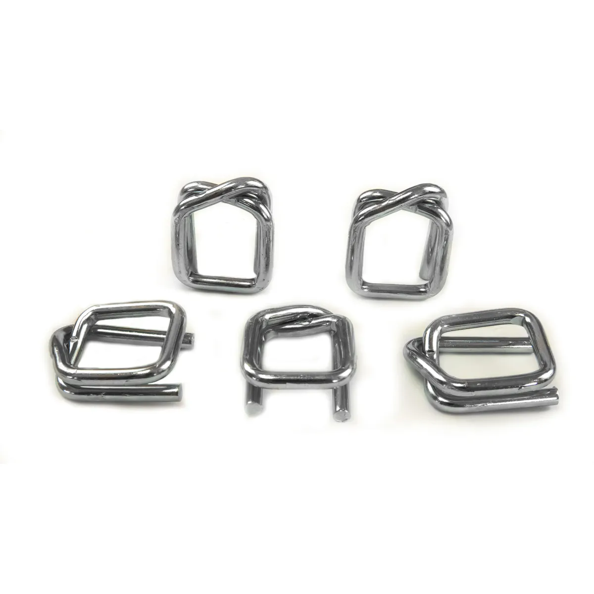 Kapëse të galvanizuara për shirit paketimi prej poliesteri (BUCKLES-32G) 32 mm