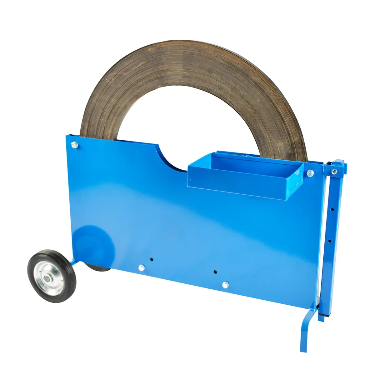 Shpërndarës shiriti për shirit paketimi prej çeliku (COIL-DISPENSER-71)