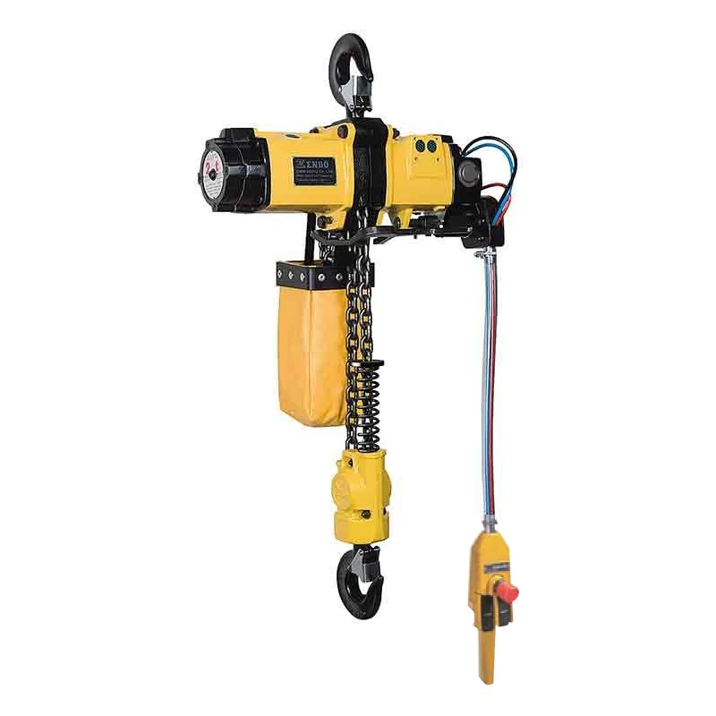 Parango pneumatike me zinxhir ENDO ATEX (seria EHL-TW), 1000–6000 kg