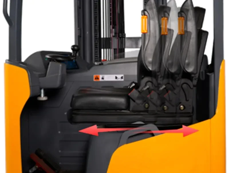 Pirun ngritës retraktil Deluxe REV20D, 2000 kg, 4700–6200 mm – pamja 9
