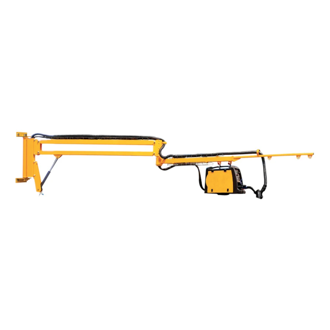 Vinç mural me krah me mbajtës fiks bobine (ZDAP-F), 50 kg, 3–6 m