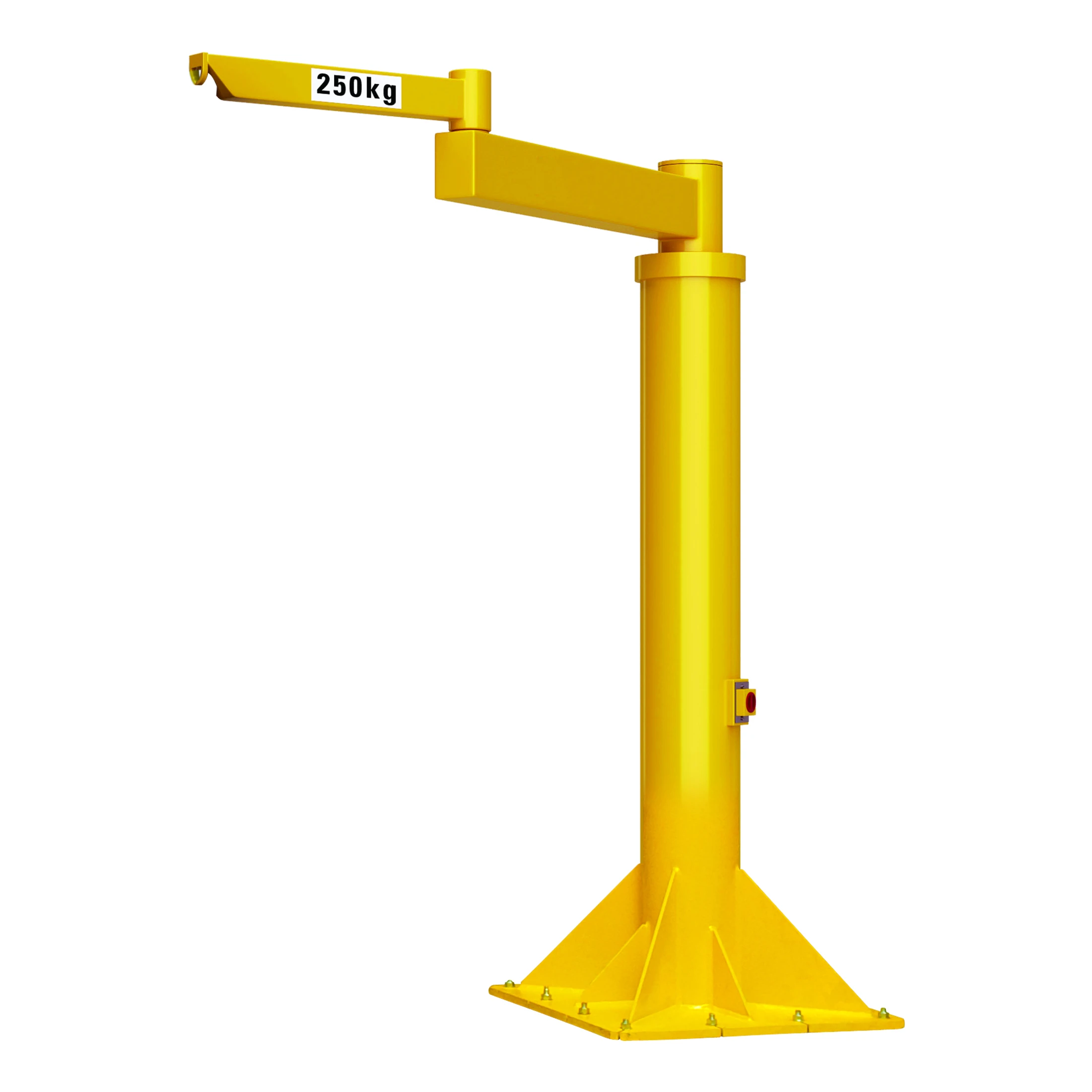 Vinç i artikuluar me krah mbi kolonë, vetëmbajtës (ZSD-S), 50-1000 kg, 2-5 m